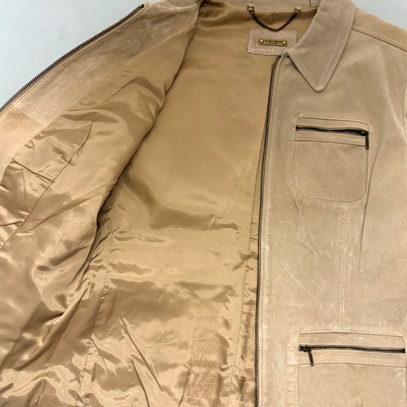 I.E. Relaxed 100% Leather Jacket - Picture 2 of 7